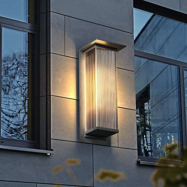 户外壁灯防水太阳能别墅外墙灯庭院墙面装饰现代室外壁灯露台壁灯