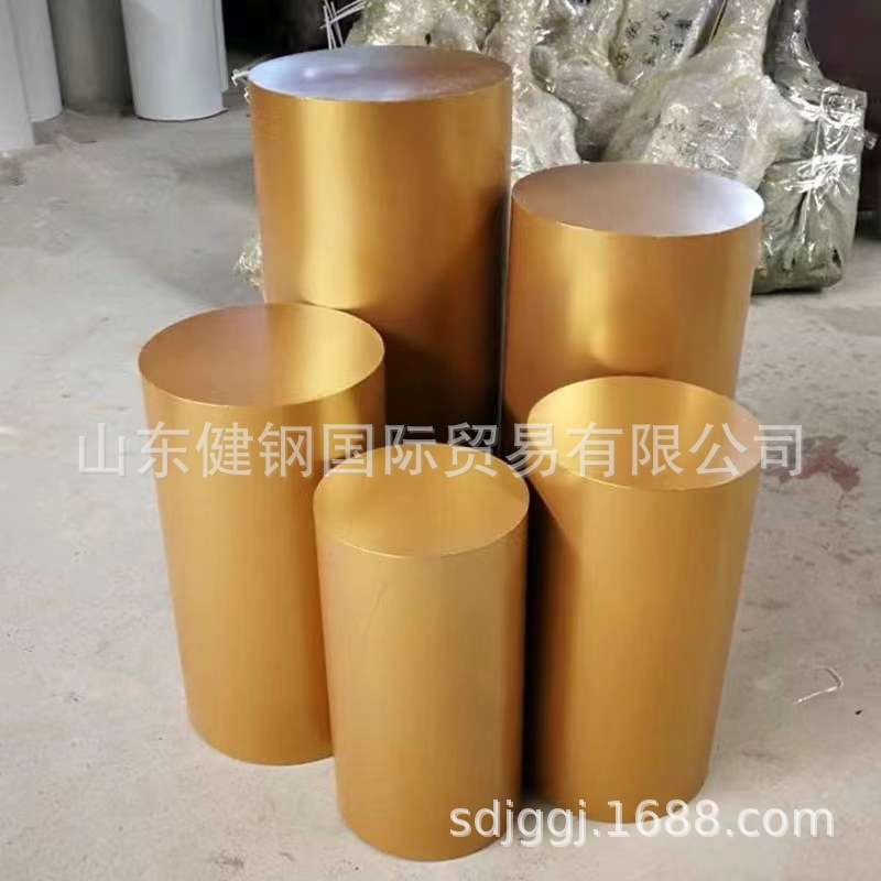 镀金圆柱甜品台五件套 圆柱甜品台 甜品台 甜品桌 sweet desk