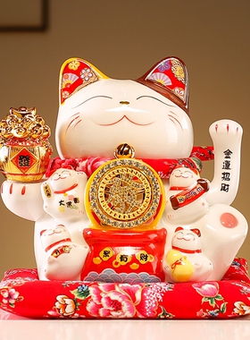 新店开业大号陶瓷招财猫礼物
