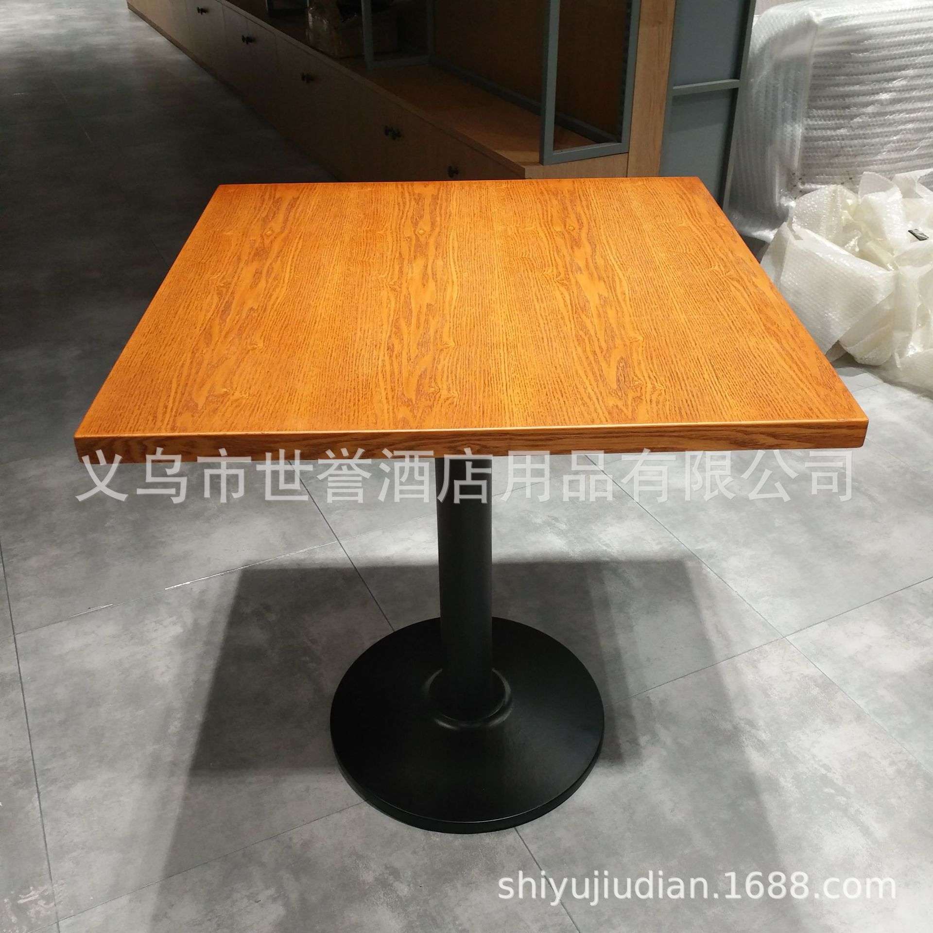 杭州星级酒店早餐厅餐桌直销 自助餐厅西餐厅2人桌 宾馆早餐桌椅