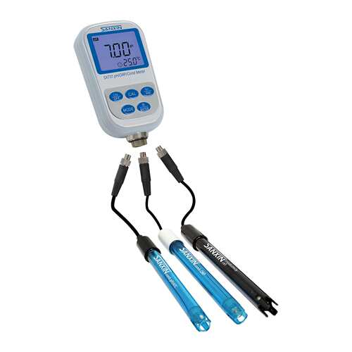 上海三信SX700系列便携式仪实验室ORP计电导率/TDS/盐度/电阻率仪