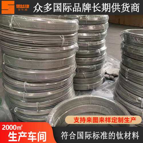 思益捷钛丝ta2 钛合金焊丝钛金属tc4管材钛材钛料 钛丝线现货