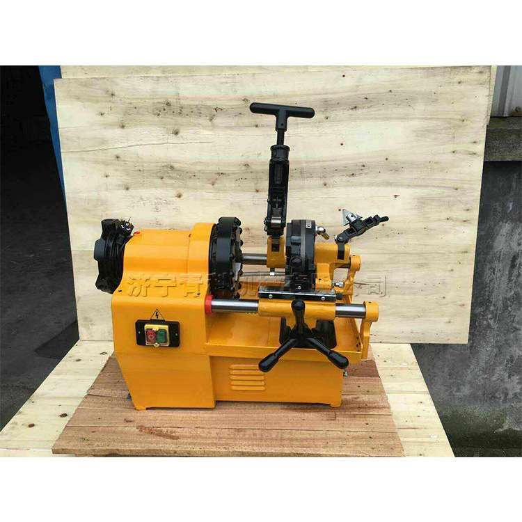 自来水管道施工镀锌钢管绞牙机 手持式电动套丝机 直螺纹滚丝机