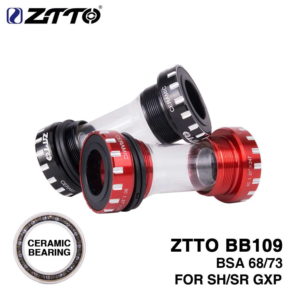 ZTTO陶瓷BB中轴BB109陶瓷培林中轴旋入式中轴螺纹中轴骑行配件