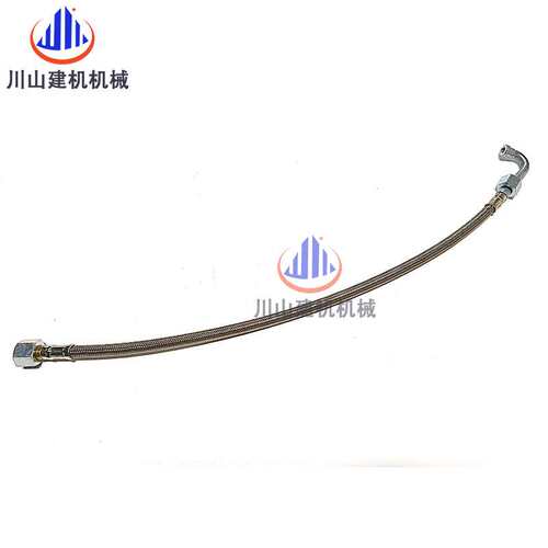 挖掘机配件PC200 220 270-6-7机油管康明斯6D102增压器进回油管