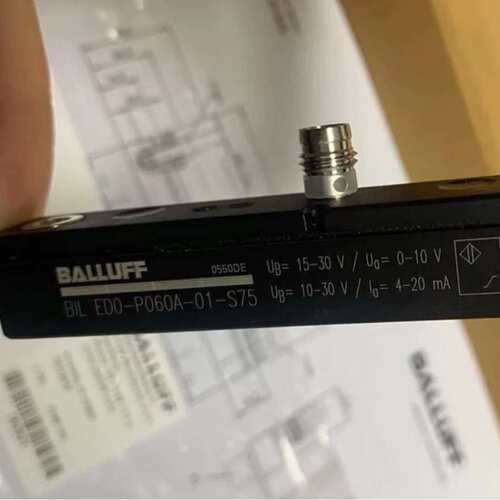 BALLUFF巴鲁夫磁敏开关BIL ED0-P060A-01-S75 订购码: BIL0003