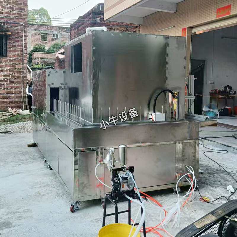 地轨线自动喷油机地轨环形喷漆线一涂一烤地轨线喷漆机自动喷漆机