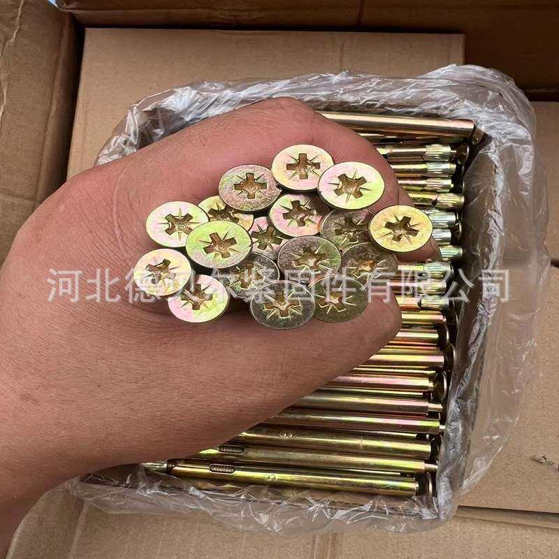 地板膨胀 沉头内膨胀 十字平头膨胀丝 带孔拉爆内膨胀