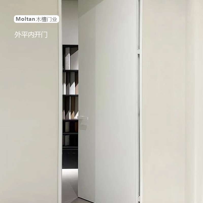 木檀家具卧室门轻奢款实木卧室烤漆门头板木门套装欧美式风酒店门