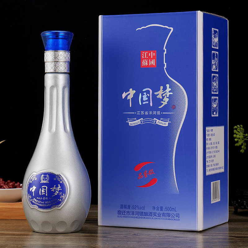 中国梦 浓香型白酒 52度 5白酒/调香白酒