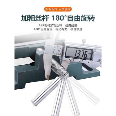 美式精密平口钳夹具小型台钳工作台多功能台虎钳钻床夹钳家用虎钳
