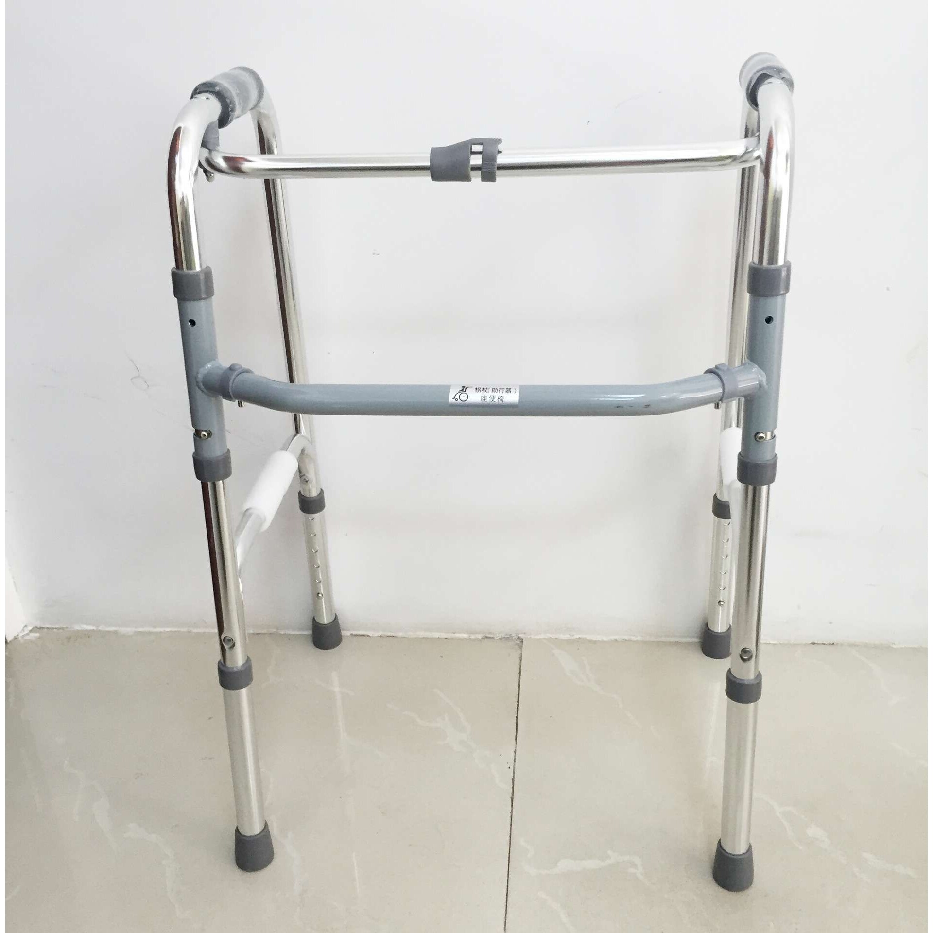 佛山老人助行器/铝合金助步器残疾人四脚拐杖/康复助力器