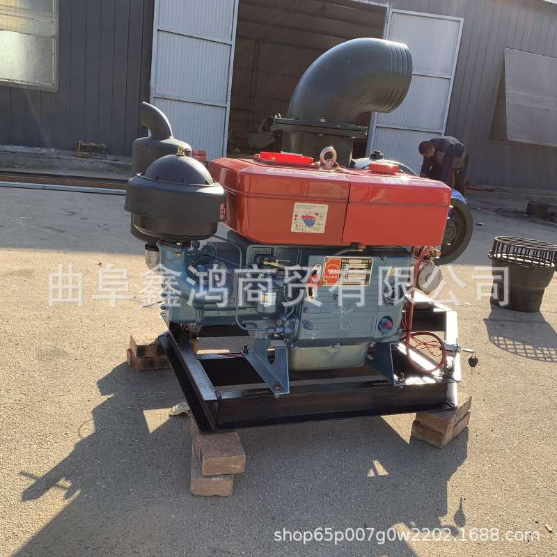 汽油190推车抽水泵价格 柴油电启动8寸离心泵 电机直连泥浆泵4寸