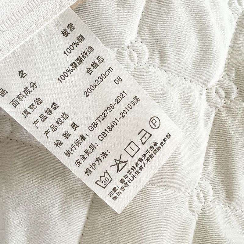 新款印花全棉水洗棉夹棉四件套直销 外贸枕套纯棉单被套床品