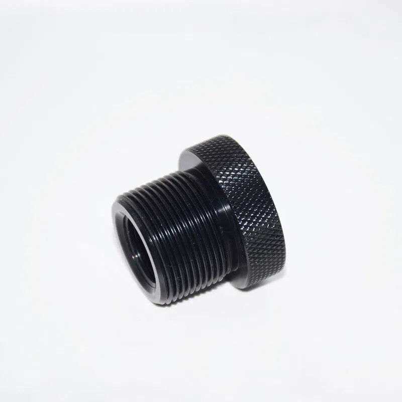 铝管转接头M28*1.5转M18*1.5内丝 堵头18转28/30外径35mm铝转接头