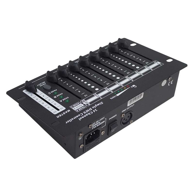 24通道DMX512调光台 舞台灯光控制器 虚拟演播室数字调光