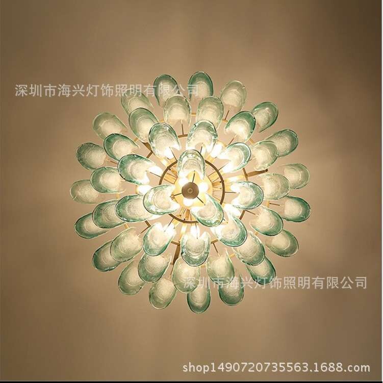 北欧后现代吊灯金色简约欧式水晶客厅灯奢华大气样板房创意