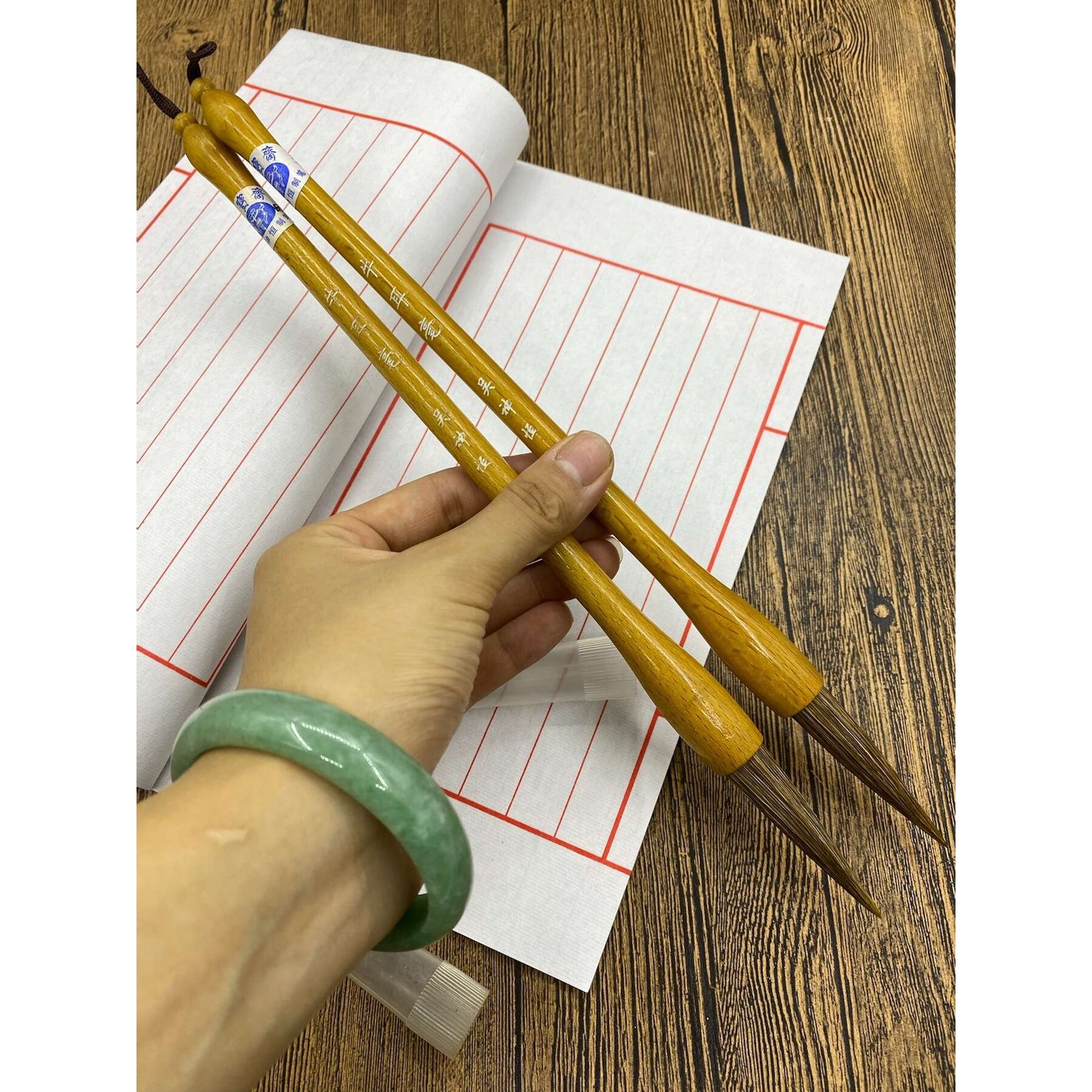 牛耳毫毛笔狼兼毫大楷篆体书法章草毛笔书画欧楷行草硬毫毛笔