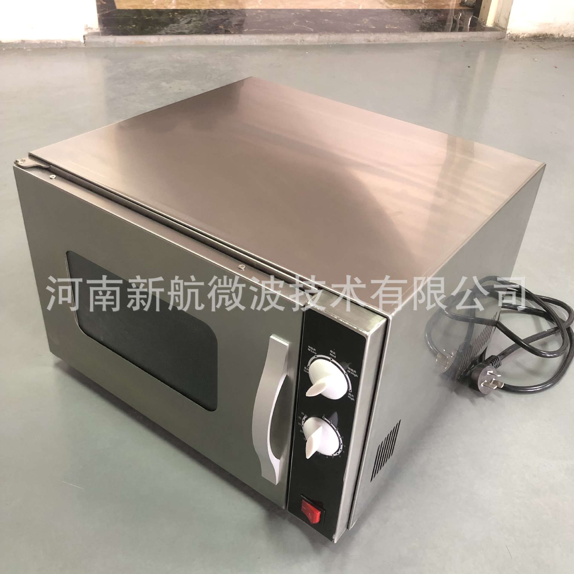 2KW大功率商用微波炉机械式控制板平盘异型内腔袋装爆米花微波炉