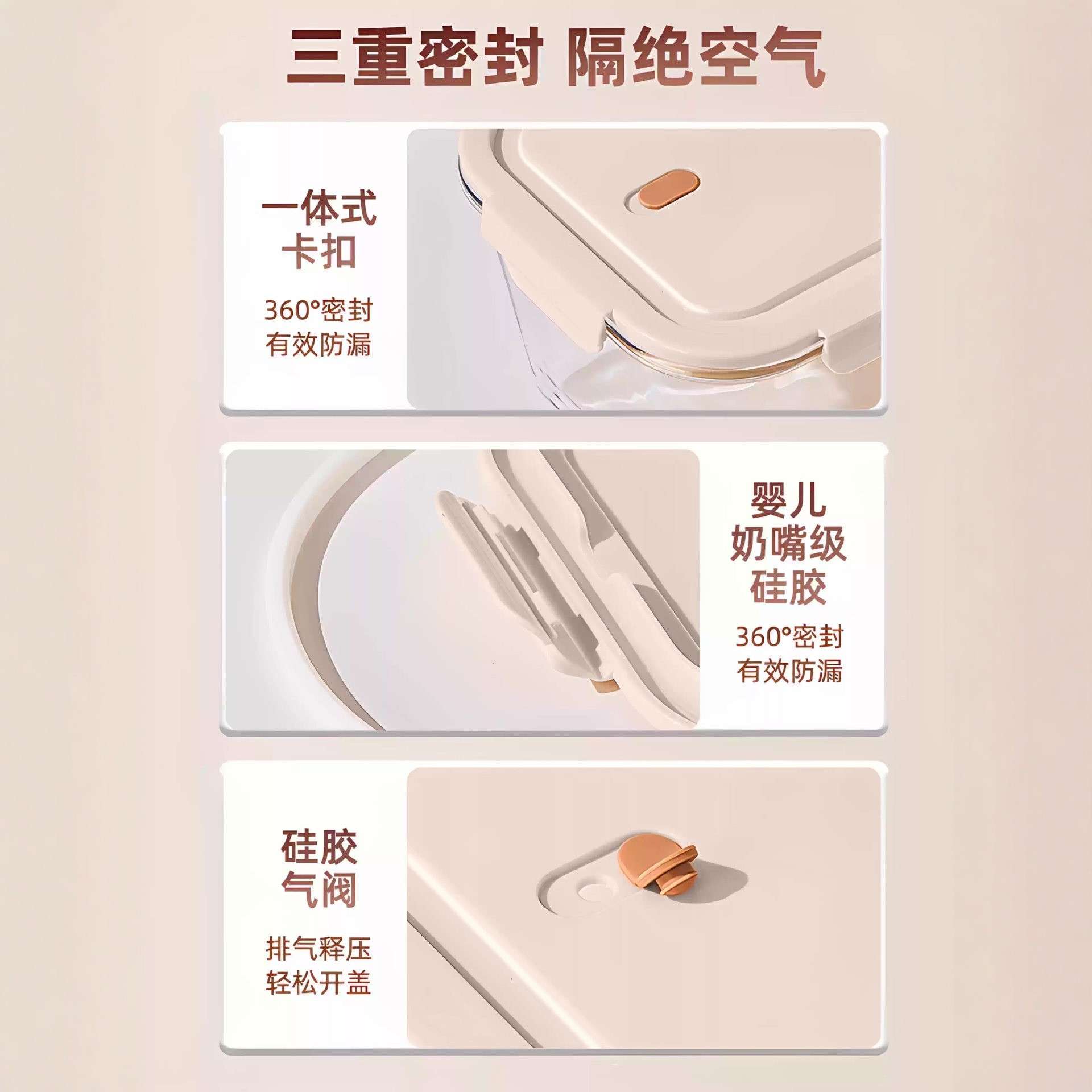 泡菜大口径腌萝卜容器专用密封盒泡菜坛子玻璃保鲜盒带盖泡菜罐子