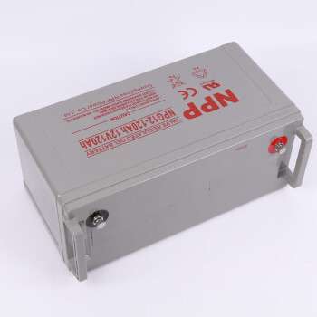 耐普12V200AH光伏板蓄电池太阳能系统胶体电池太阳能路灯蓄电池
