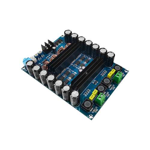 XH-M641 双声道蓄电池大功率功放板 TPA3116D2 车载功放DC12V150W