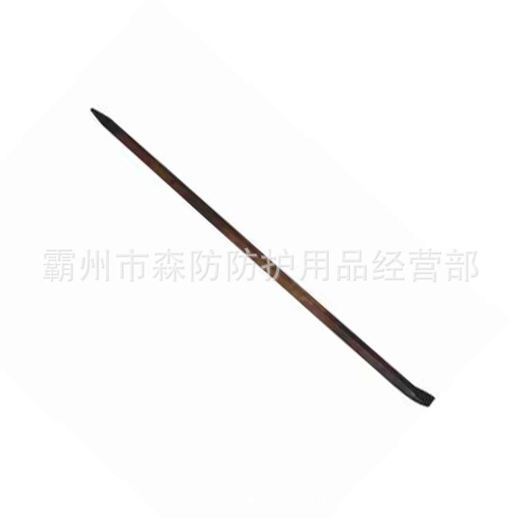 1.2m六角钢材质撬杠一头尖一头扁撬杠QG12/QG15/QG18多功能地锚