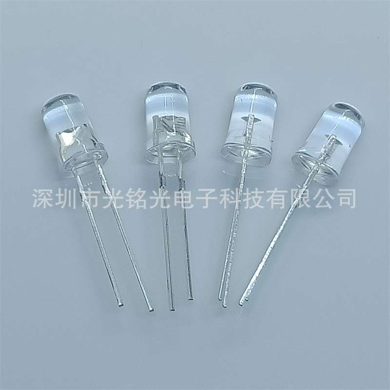 现货供应  F5/5mm发射850 短脚LED发光二极管 红外线发射直插灯珠