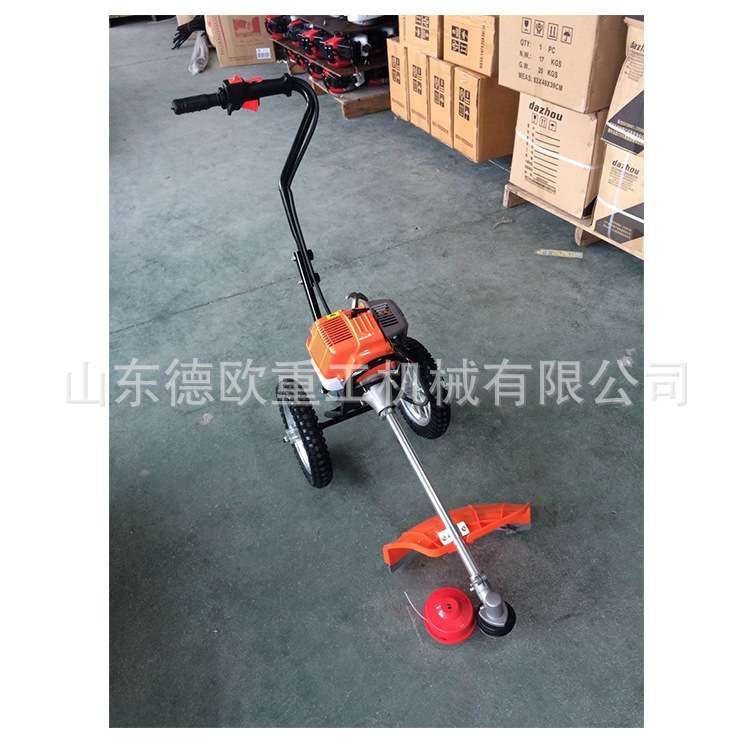 手推式割草机 杂草灌木切割机 果园牧草收割打草机 现货供应