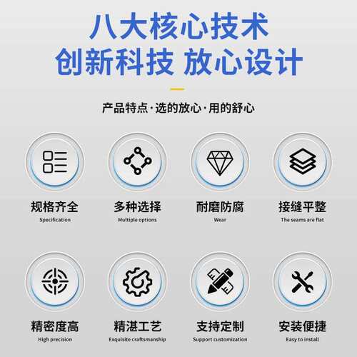 镀锌白铁不锈钢天圆地方管道接头螺旋管连接配件