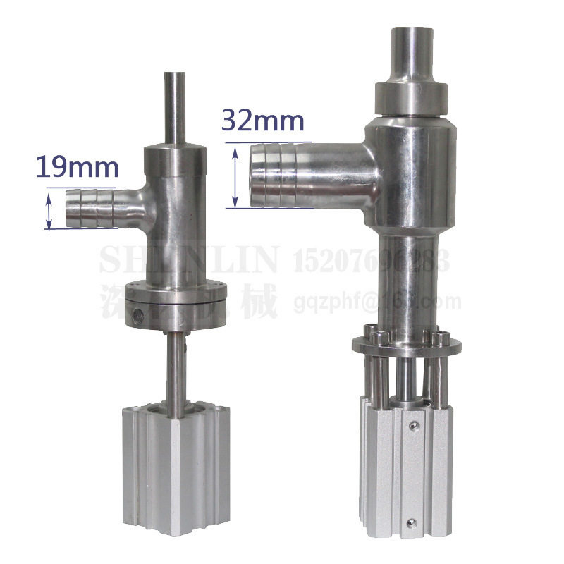 灌装头16mm/25mm通经不锈钢皮管接头气动灌装机厂家配件SS304