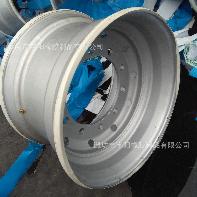 钢圈8个螺丝10个螺丝改装车435/50R19.5拖车真空钢圈