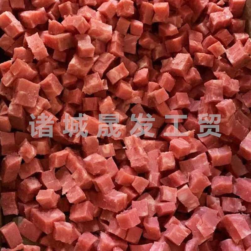 现货供应全自动304冷鲜肉切丁机 速冻肉丁切丁机 鸡胸肉切条机