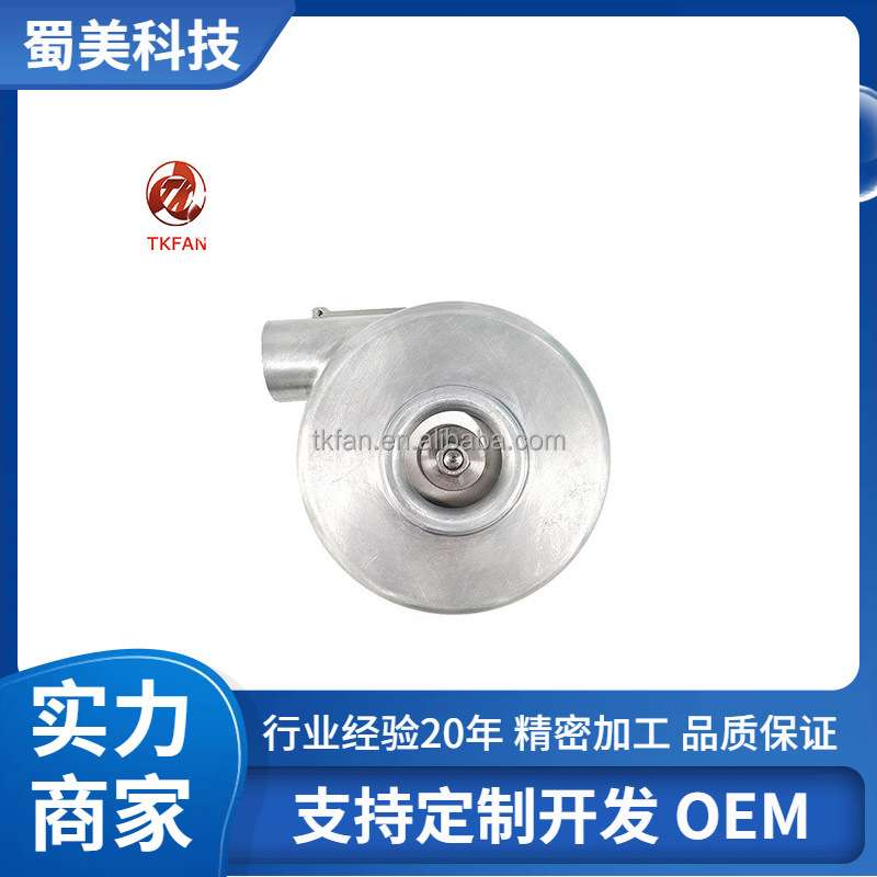 大功率迷你静音无刷直流涡轮鼓风机12v/24v 120x60mm毫米大风量电