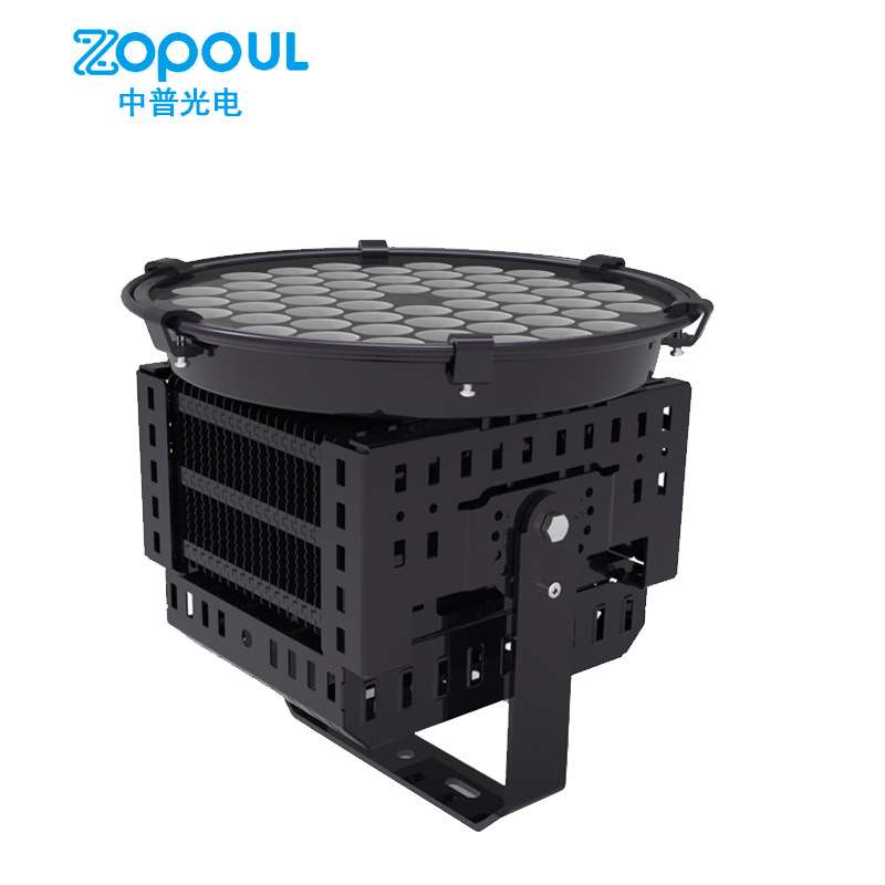 zopoul 宽窄发光角度LED户外大功率高杆投射泛光灯100W250W500W