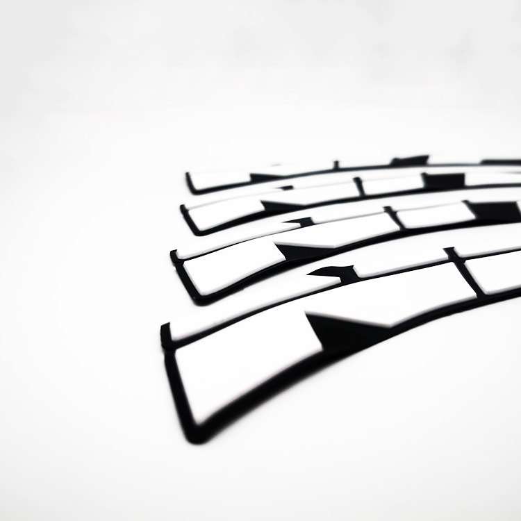 【新款连体】汽车轮胎贴纸轮胎字母贴纸英文字母3D立体贴一件代发