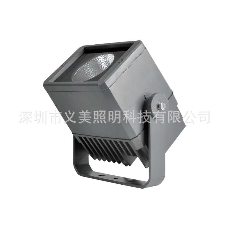 15W30W50W户外防水LED一束光聚光投光灯户外亮化方形聚光投射灯