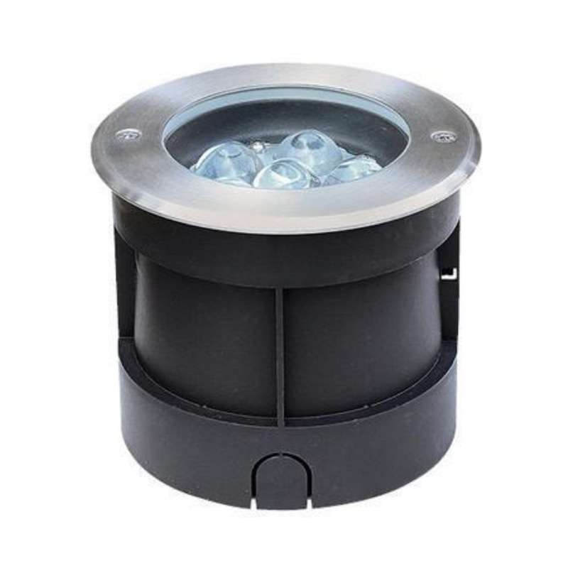 LED圆形地埋灯花园草地广场道路户外嵌入式射灯3W6W9W18W27W