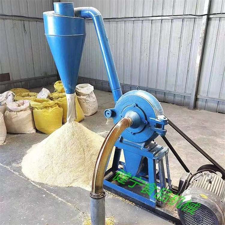 跨境用小麦玉米磨面机 300自吸加宽五谷杂粮磨粉机 大米江米粉碎