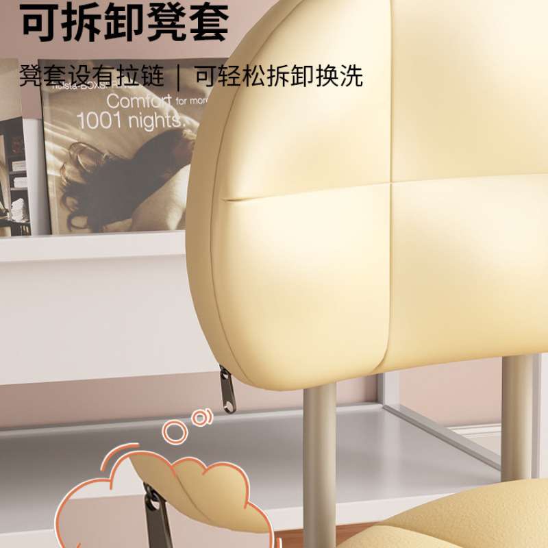 家用滑轮矮凳美缝儿美甲擦地带娃神器圆凳儿童学步移动多功能凳子