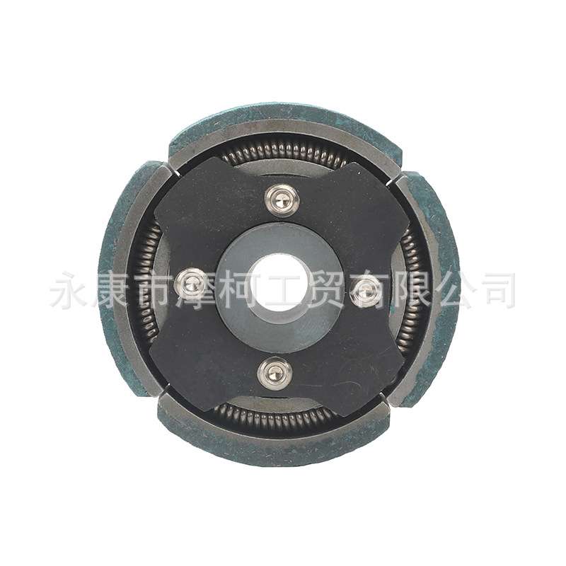 汽油微耕机通用离合器总成48离合器蓝绿皮优质耐磨四甩块离合器