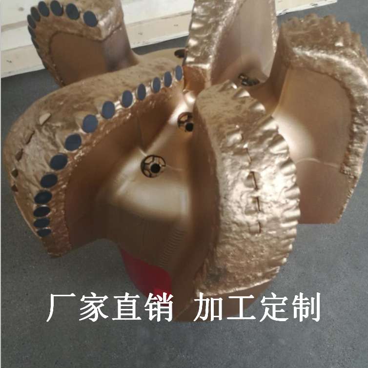 200mm钢体PDC钻头 钻头厂家做复合片钻头