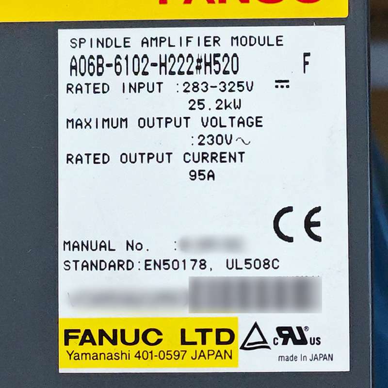 A06B-6102-H222 H226 H230 H102 H106 H030#H520 fanuc驱动