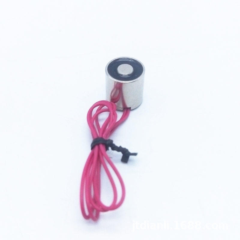 吸盘式电磁铁P15/15直径15mm高15mm12V24V直流电磁吸盘吸力2KG