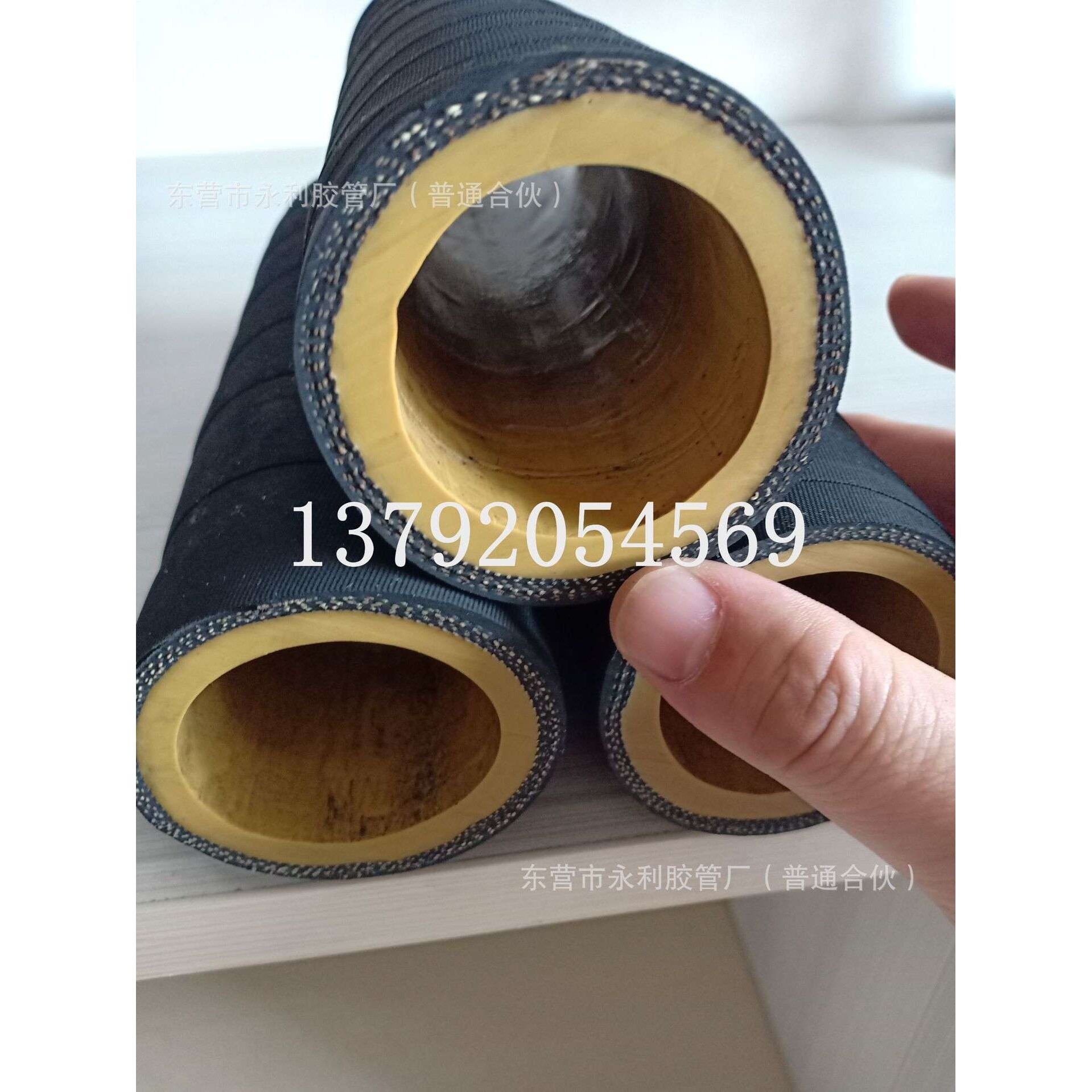 船舶专用帘子线编织吸沙胶管聚氨酯优质耐磨喷砂管