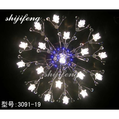 ceiling lamp美式水晶餐厅吸顶灯简约卧室书房玄关阳台树枝型灯