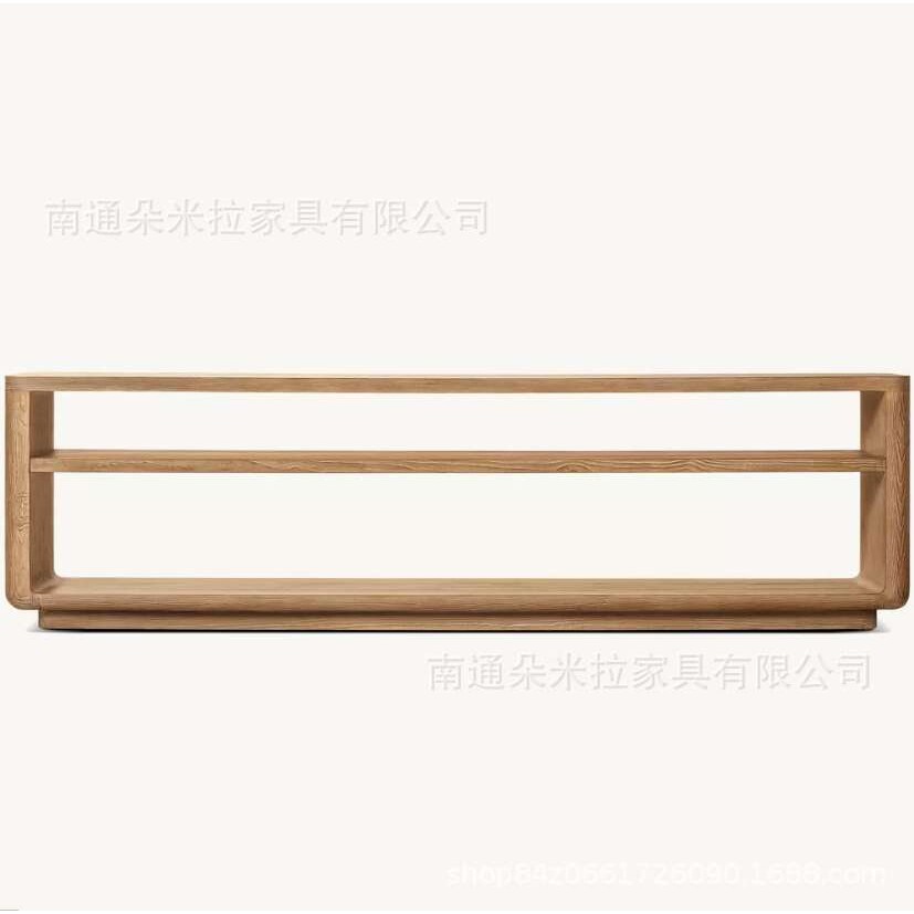 RH美式实木高端豪华边几家用简约美式沙发边几茶几