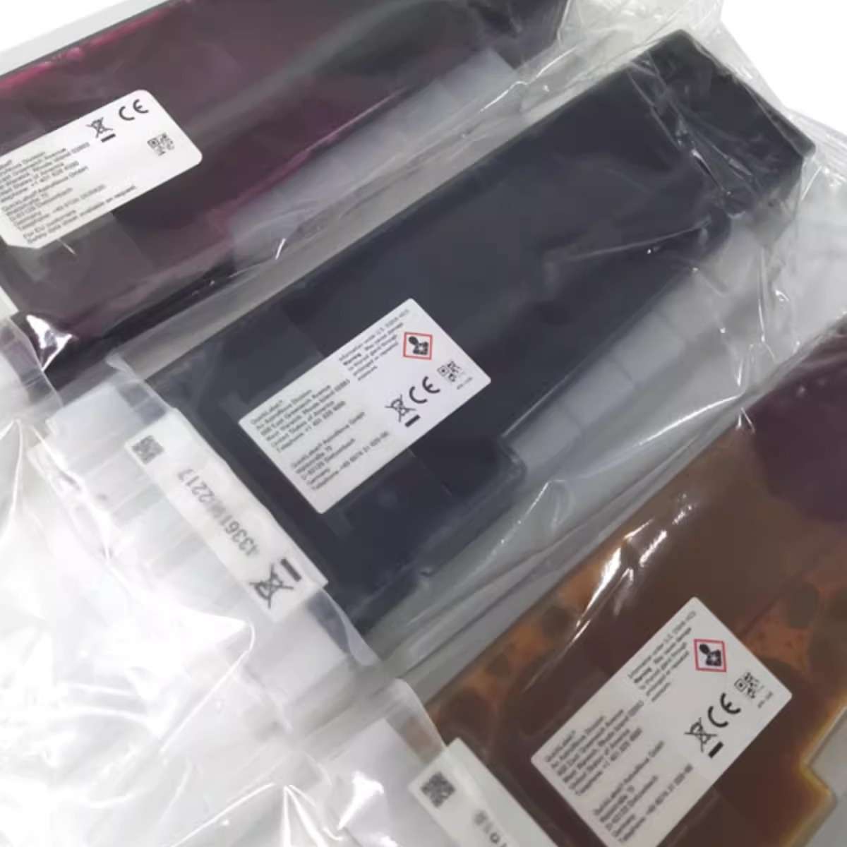 Kiaro彩色打印机标签CMYK墨水办公高速轮胎胶照片条码墨盒墨水喷
