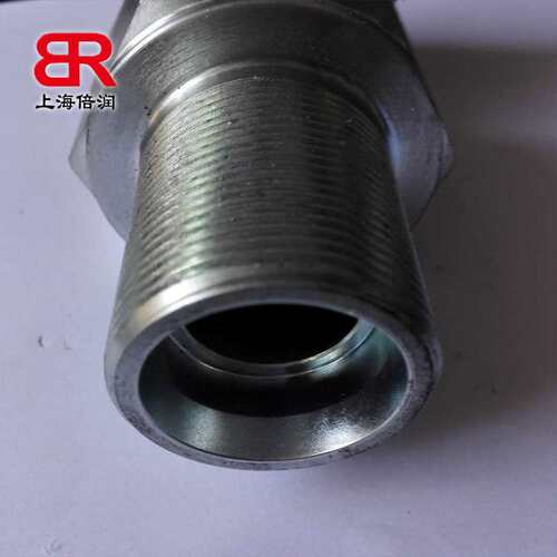 倍润DG-208-R弯通滚珠轴承双旋转接头BSPP外螺纹-ED密封EO 24°