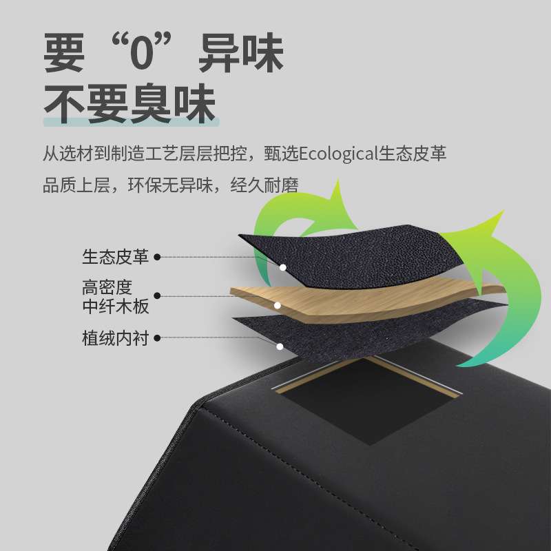 汽车储物箱后备箱收纳箱车用杂物箱车上皮革折叠置物箱盒子整理箱